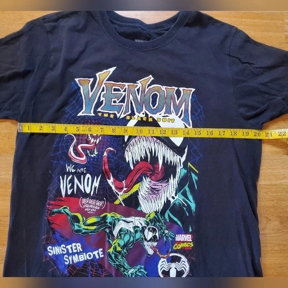 Venom The Black Suit‎ Sinister Symbiote T-Shirt Size Large - Picture 4 of 6